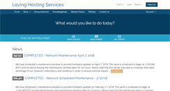 Desktop Screenshot of client.lovinghosting.com