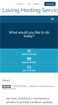 Mobile Screenshot of client.lovinghosting.com